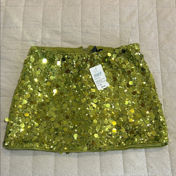 Windsor Dresses & Skirts - Sequin Mini Skirt in Green